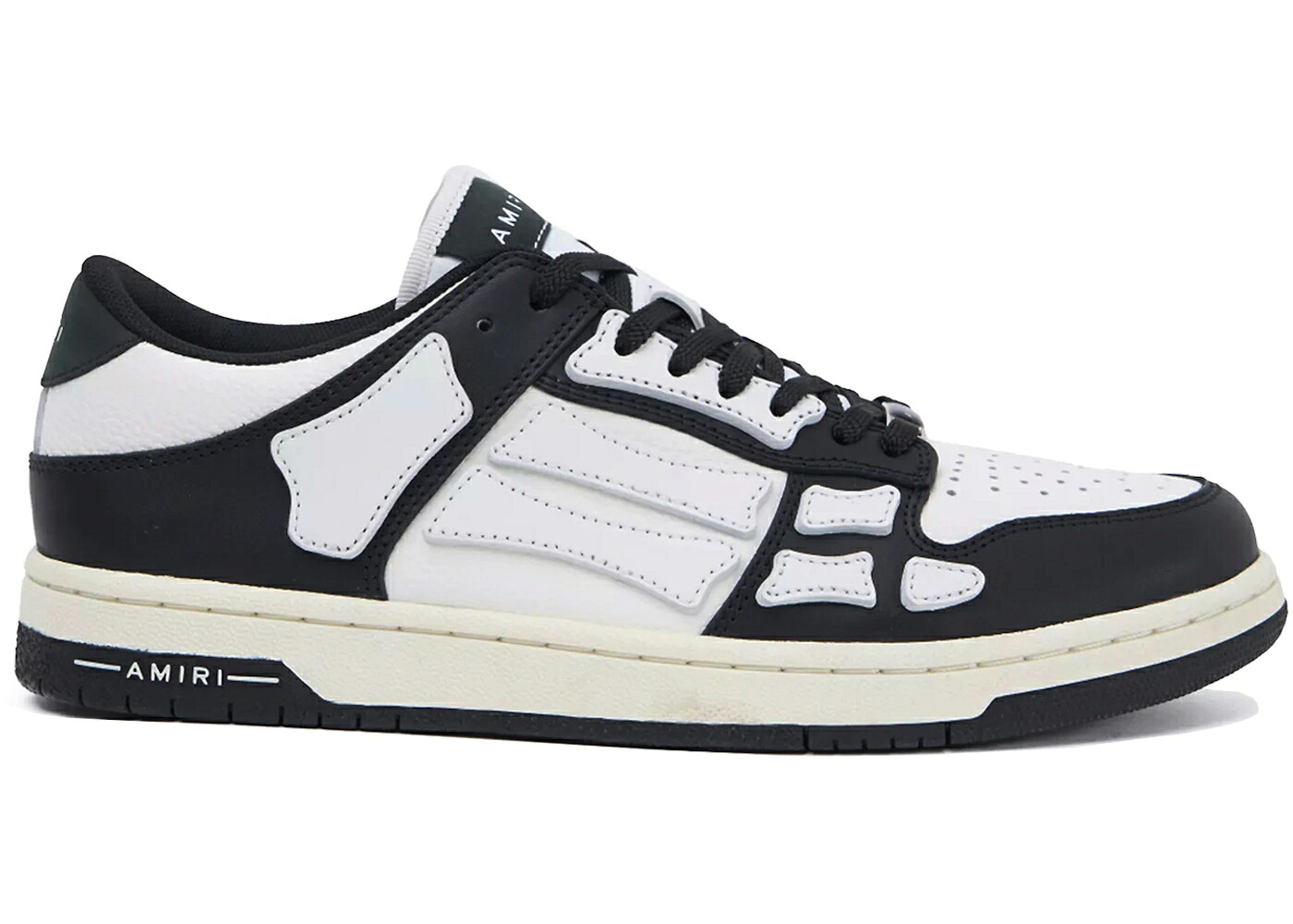 アミリ 黒いこと 黒いこと 白いこと 白いこと スニーカー メンズ AMIRI SKEL TOP LOW BLACK WHITE / BLACK WHITE