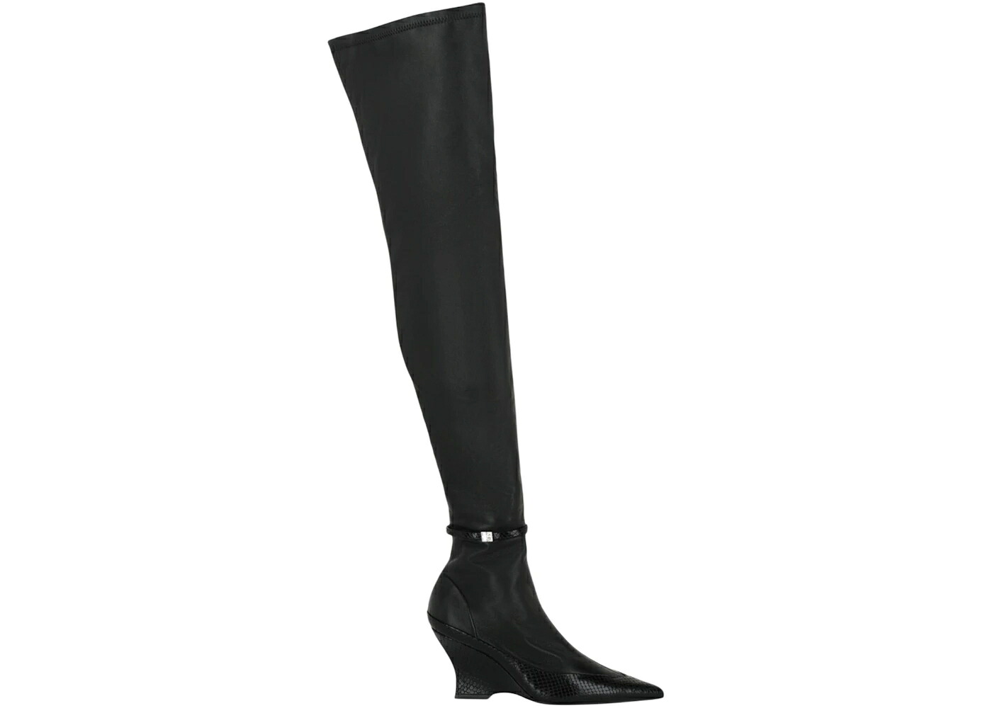 ジバンシィ ブーツ 黒色 ブラック WOMEN'S スニーカー レディース GIVENCHY RAVEN OVER-THE-KNEE BOOTS BLACK (WOMEN'S) /｜スニケス
