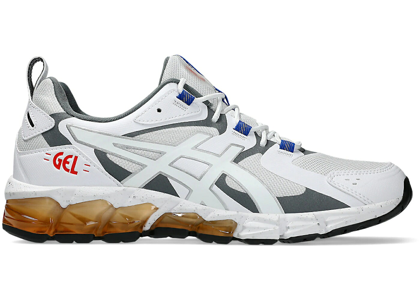 アシックス 白色 ホワイト 銀色 スチール 灰色 グレー スニーカー メンズ ASICS GEL-QUANTUM 180 WHITE STEEL GREY / WHITE STEEL GREY｜スニケス