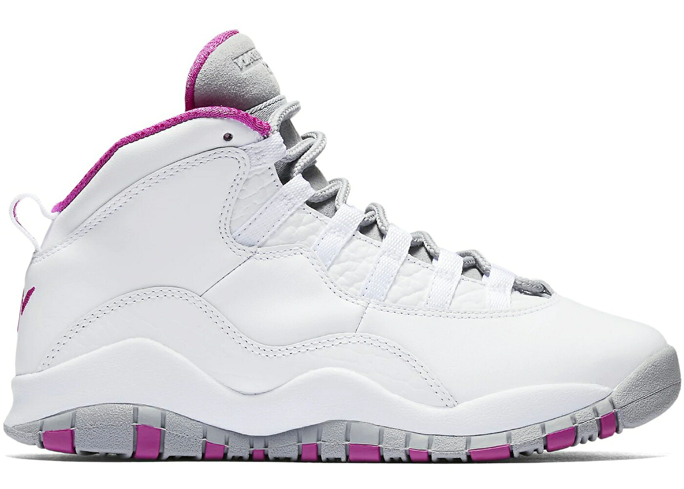 ナイキ ジョーダン 白色 ホワイト ジュニア キッズ JORDAN 10 RETRO MAYA MOORE (GS) / WHITE WHITE FUCHSIA FLASH WOLF ベビー マタニティ スニーカー|スニケス