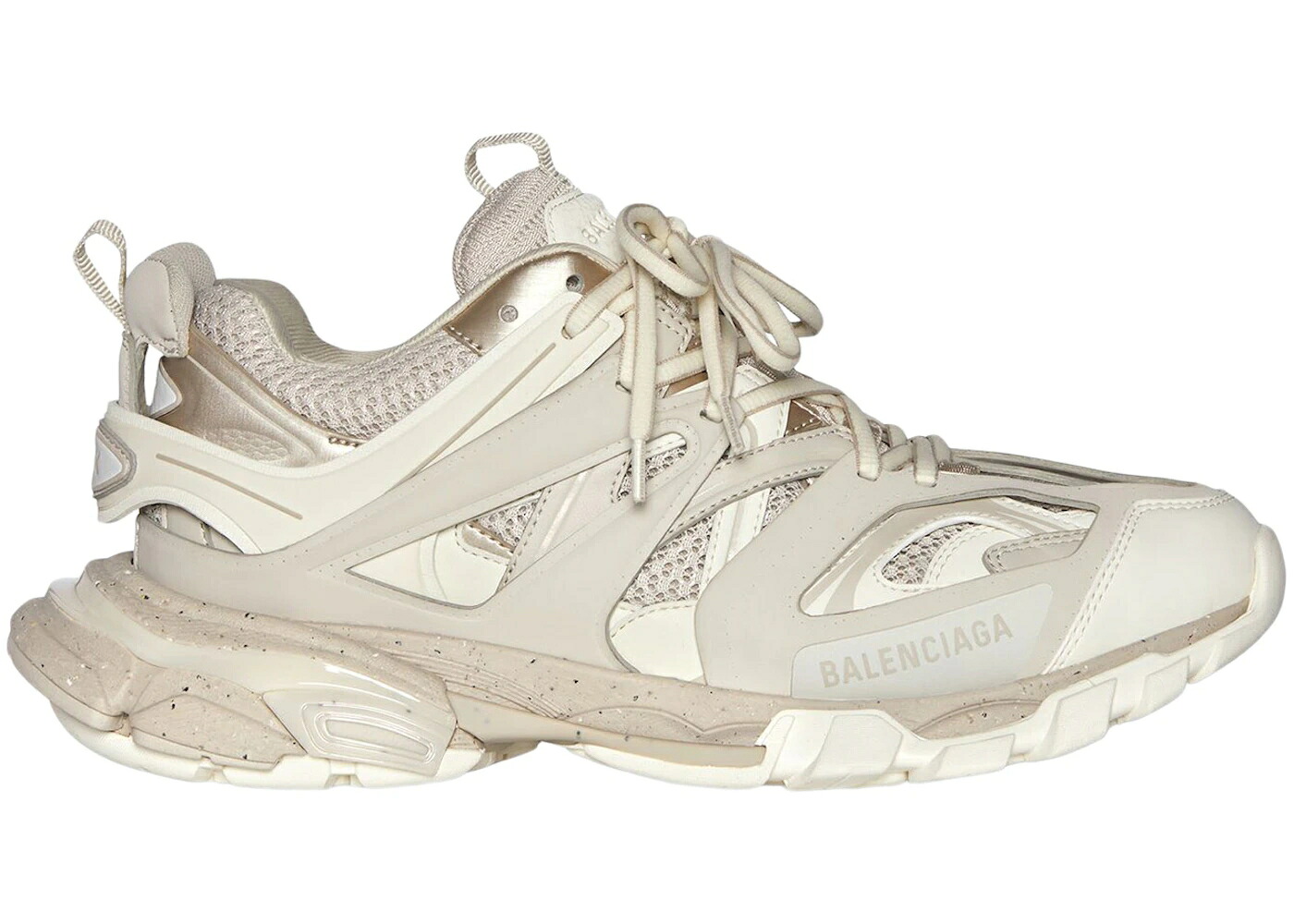 バレンシアガ 貨物自動車 ベージュ スニーカー メンズ BALENCIAGA TRACK RECYCLED SOLE BEIGE /