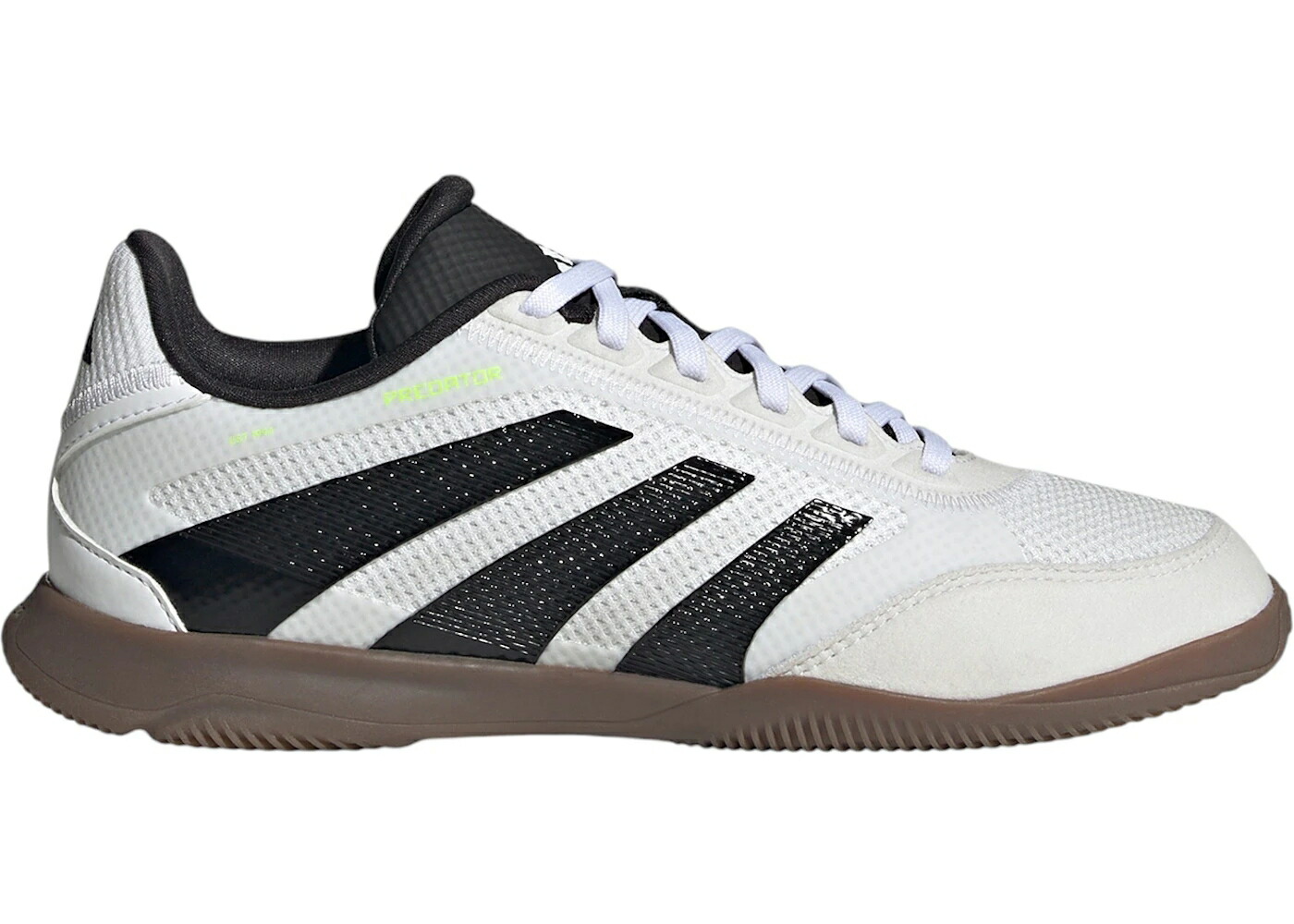 アディダス プレデター 白色 ホワイト コア 黒色 ブラック ジュニア キッズ ADIDAS PREDATOR LEAGUE INDOOR CLOUD WHITE CORE BLACK LUCID LEMON (GS) / CLOUD WHITE CORE BLACK LUCID ベビー マタニティ スニーカー