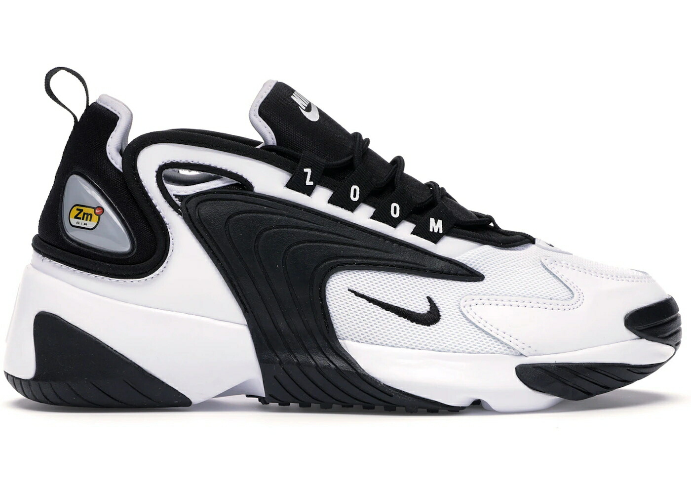 ナイキ ズーム 白色 ホワイト 黒色 ブラック スニーカー メンズ NIKE ZOOM 2K WHITE BLACK / WHITE BLACK