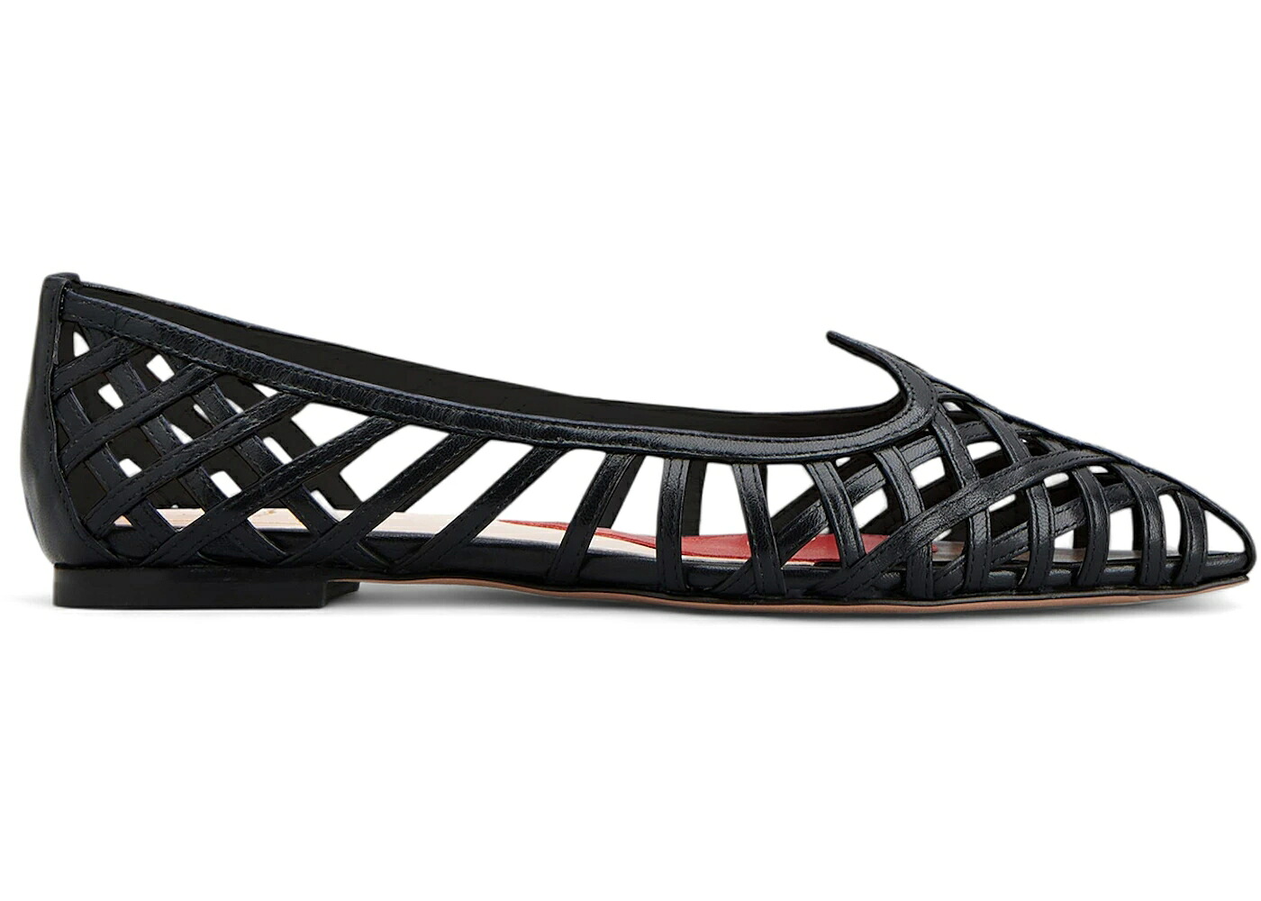 なめし革 黒いこと 黒いこと WOMEN\u0027S スニーカー レディース ROGER VIVIER ROGER VIVIER I LOVE BALLERINAS LEATHER BLACK (WOMEN\u0027S) /