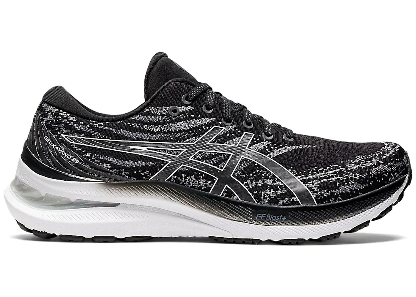 アシックス 黒色 ブラック 白色 ホワイト スニーカー メンズ ASICS GEL-KAYANO 29 BLACK WHITE / BLACK WHITE