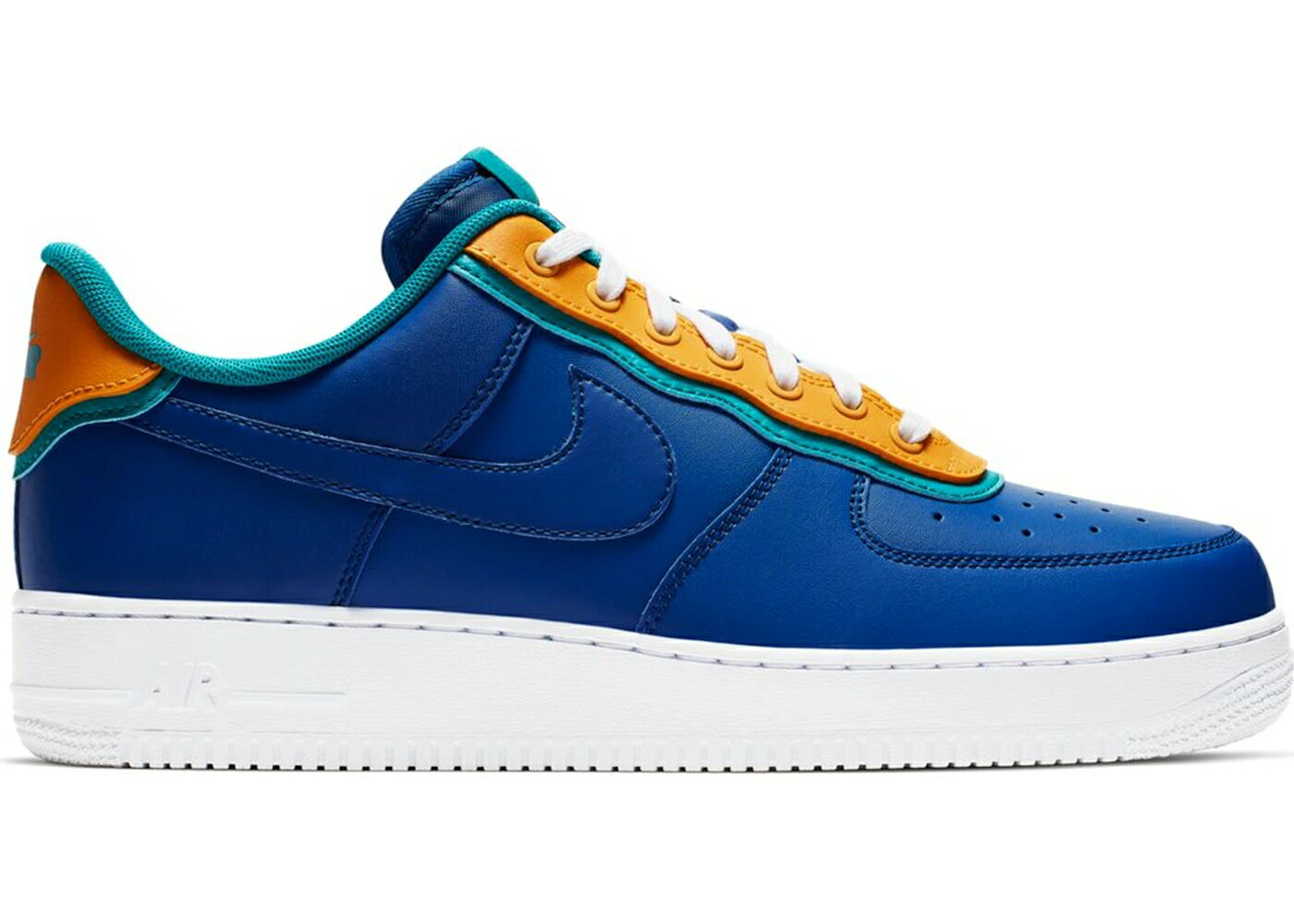 ナイキ 藍色 インディゴ エアフォース スニーカー メンズ NIKE AIR FORCE 1 LOW LAYERED INDIGO / INDIGO FORCE INDIGO FORCE CANYON