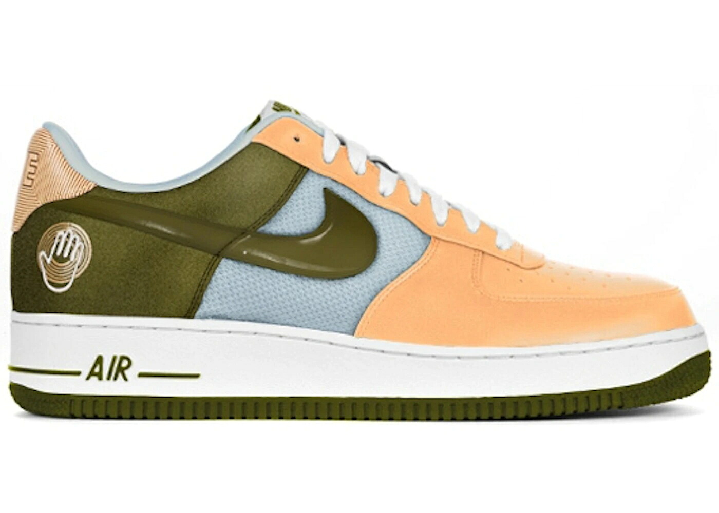 ナイキ スエードクロス スウェード 青味 青み 空軍 スニーカー メンズ NIKE AIR FORCE 1 LOW BOBBITO GARCIA PILGRIM / SUEDE PILGRIM ICE BLUE