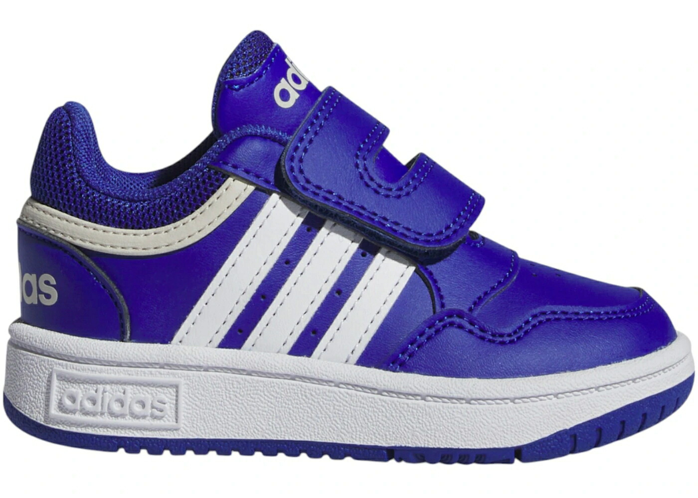 アディダス 青色 ブルー 白色 ホワイト ジュニア キッズ ADIDAS HOOPS ROYAL BLUE CLOUD WHITE (TD) / ROYAL BLUE ROYAL BLUE CLOUD