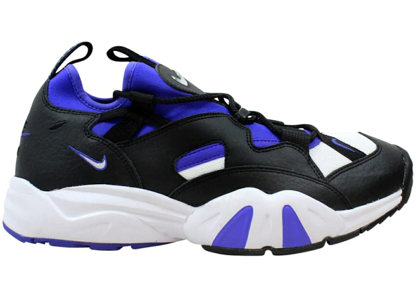 ナイキ スクリーム 黒色 ブラック 白色 ホワイト 紫 バイオレット スニーカー メンズ NIKE AIR SCREAM LWP BLACK / BLACK WHITE PERSIAN VIOLET