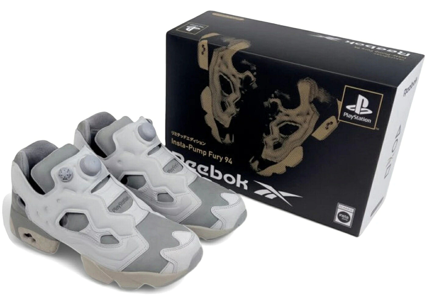 リーボック 薄墨色 薄墨色 薄墨色 インスタポンプフューリー スニーカー メンズ REEBOK INSTAPUMP FURY 94 PLAYSTATION 30TH ANNIVERSARY / ANNIVERSARY GRAY ANNIVERSARY