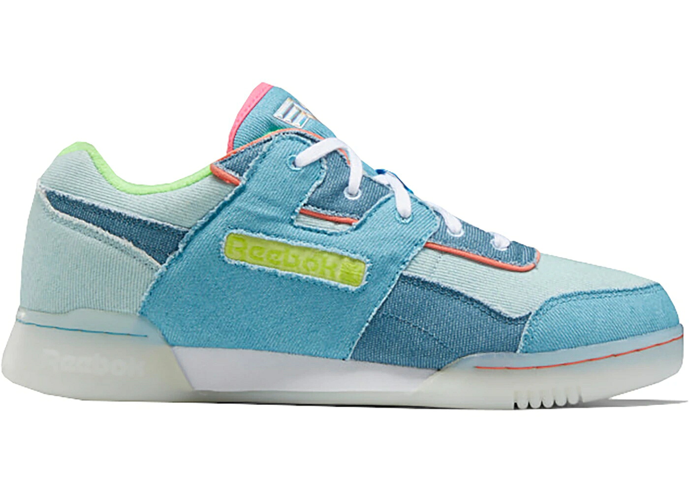 リーボック 細工物アウト ディーシー 白いこと 白いこと ワイルド 青味 青味 スニーカー メンズ REEBOK WORKOUT PLUS DC WONDER WOMAN / WHITE WILD BLUE NONE