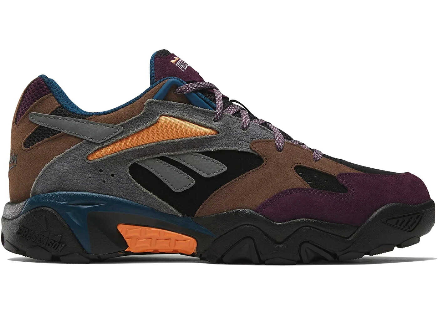 リーボック 茶色 ブラウン ナイト 黒色 ブラック スニーカー メンズ REEBOK PRESEASON 94 LOW UTILITY BROWN NIGHT BLACK / UTILITY BROWN NIGHT BLACK｜スニケス