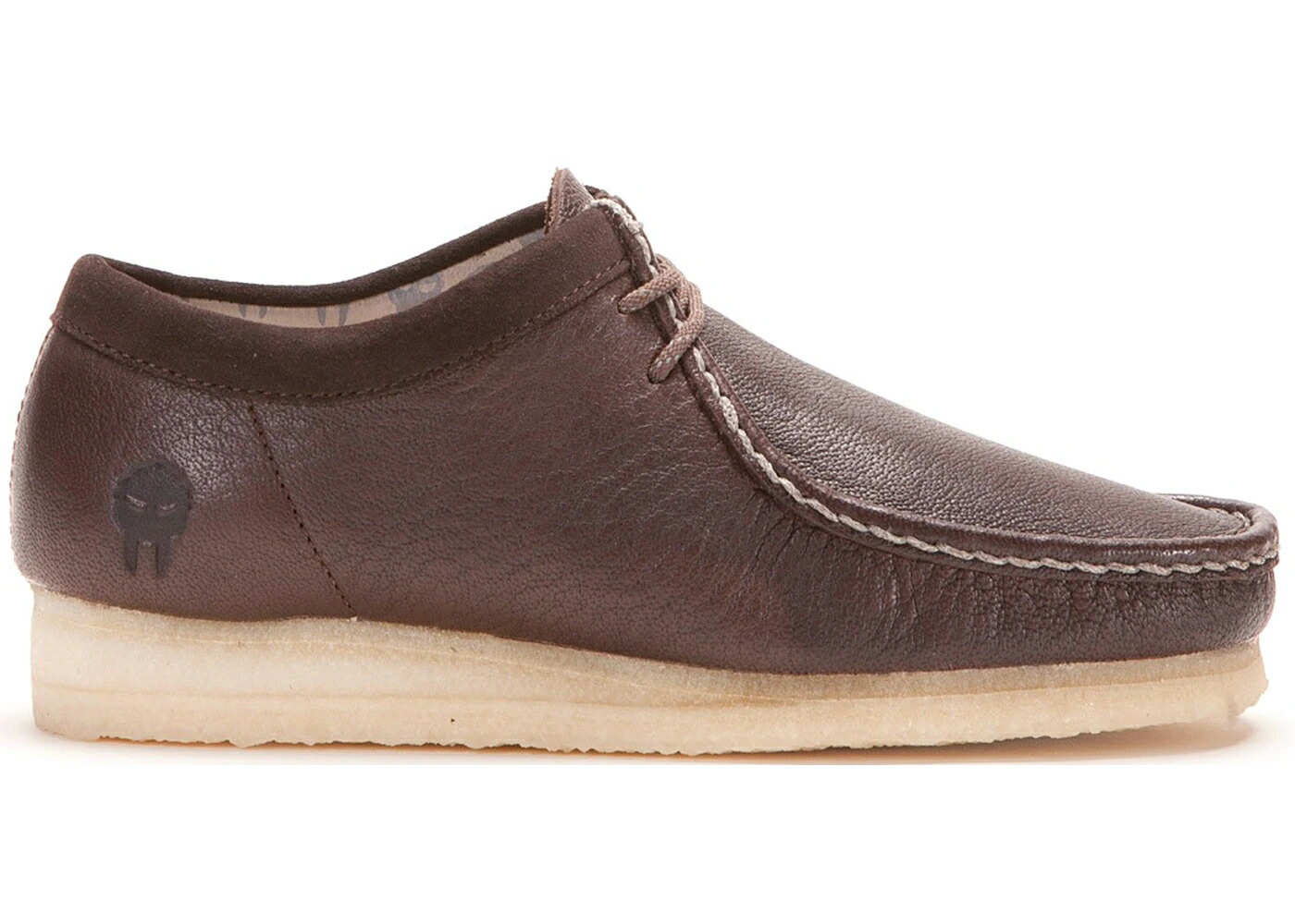 クラークス 茶色 ブラウン レザー スニーカー メンズ CLARKS WALLABEE MF DOOM BROWN / BROWN LEATHER
