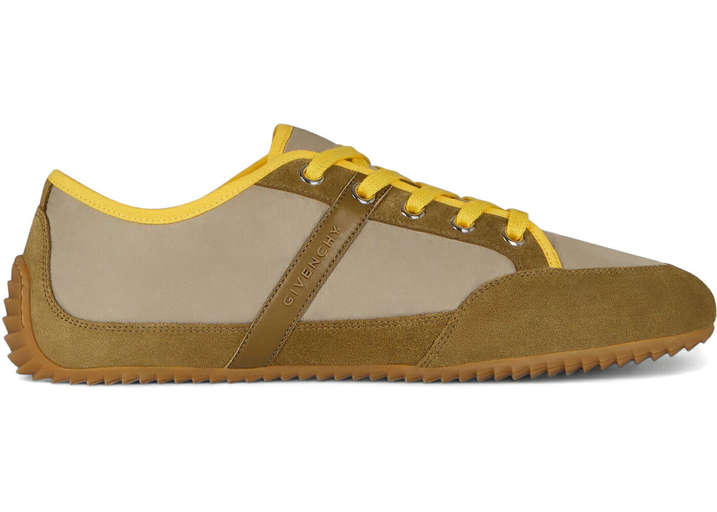 ジバンシィ スリム 靴 スニーカー カーキ 黄色 イエロー メンズ GIVENCHY SLIM SNEAKER KHAKI YELLOW / KHAKI YELLOW