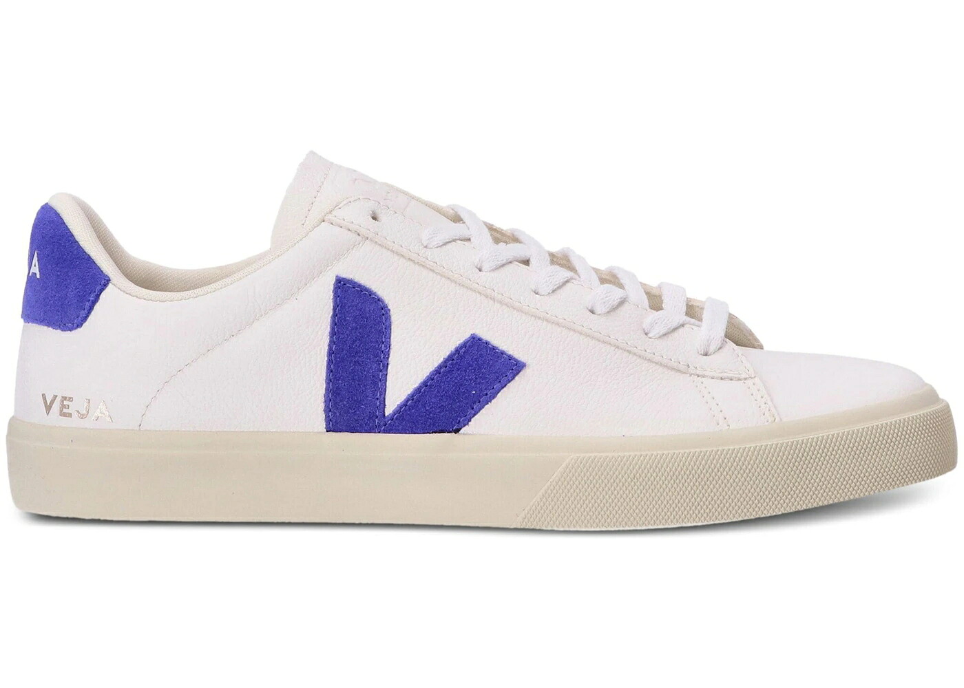 ヴェジャ レザー 白色 ホワイト 青色 ブルー スニーカー メンズ VEJA CAMPO CHROMEFREE LEATHER WHITE COBALT BLUE / WHITE COBALT BLUE 56,100円