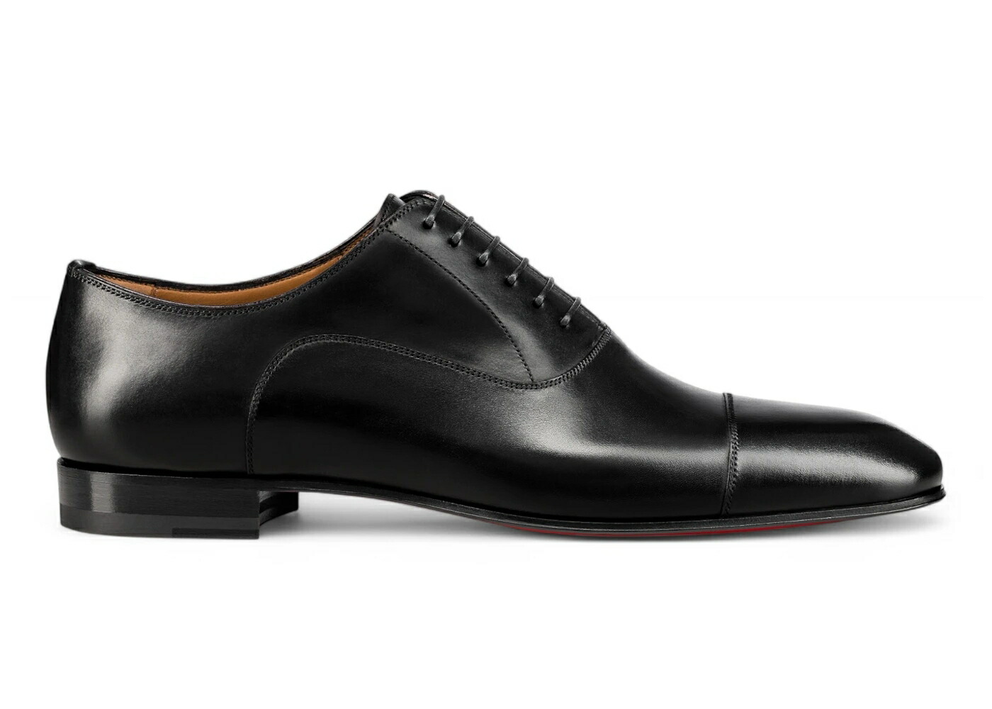 クリスチャンルブタン スニーカー 運動靴 黒色 ブラック スニーカー メンズ CHRISTIAN LOUBOUTIN CHRISTIAN LOUBOUTIN GREGGO FLAT CALF LACE-UP SHOES BLACK /