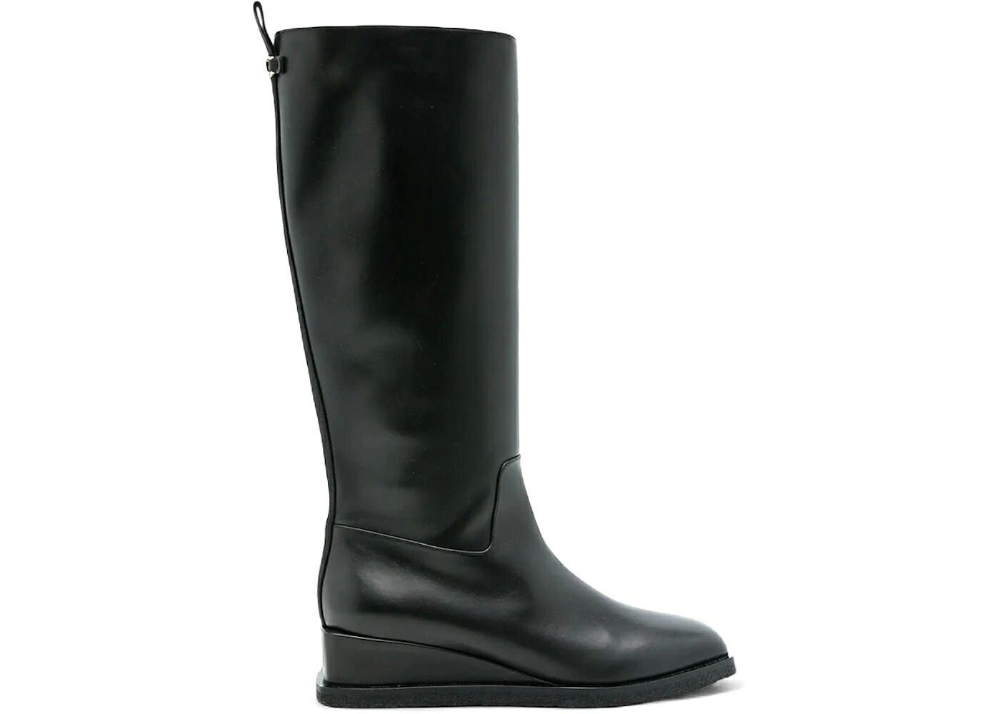 レザー ウェッジ ブーツ 黒色 ブラック WOMEN'S スニーカー レディース FERRAGAMO WAYDE LEATHER WEDGE BOOTS BLACK (WOMEN'S) /|スニケス