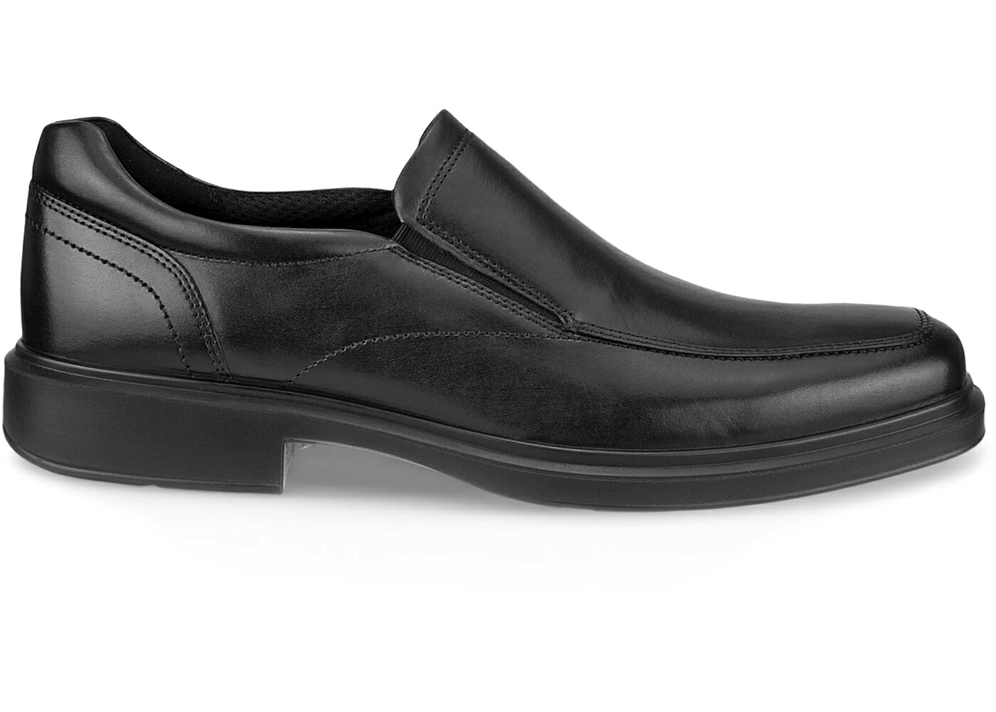 山びこ なめし革 スリッポン 黒いこと 黒いこと スニーカー メンズ ECCO HELSINKI 2 LEATHER SLIP-ON BLACK /