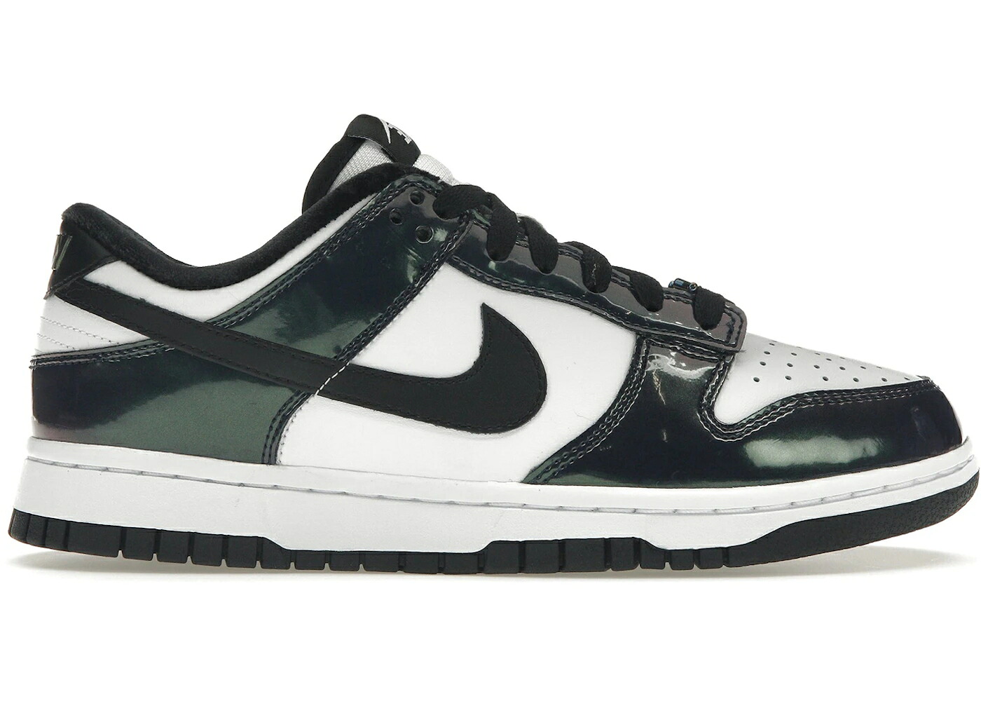 ナイキ ダンク 黒いこと 黒いこと 白いこと 白いこと ダンクロー WOMEN\u0027S スニーカー レディース NIKE DUNK LOW SE JUST DO IT IRIDESCENT (WOMEN\u0027S) / BLACK BLACK MULTI COLOR WHITE