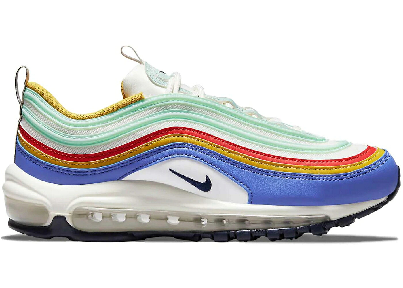 ナイキ マックス 白色 ホワイト エアマックス WOMEN'S スニーカー レディース NIKE AIR MAX 97 SAPPHIRE PISTACHIO FROST OBSIDIAN (WOMEN'S) / SUMMIT WHITE SAPPHIRE PISTACHIO|スニケス