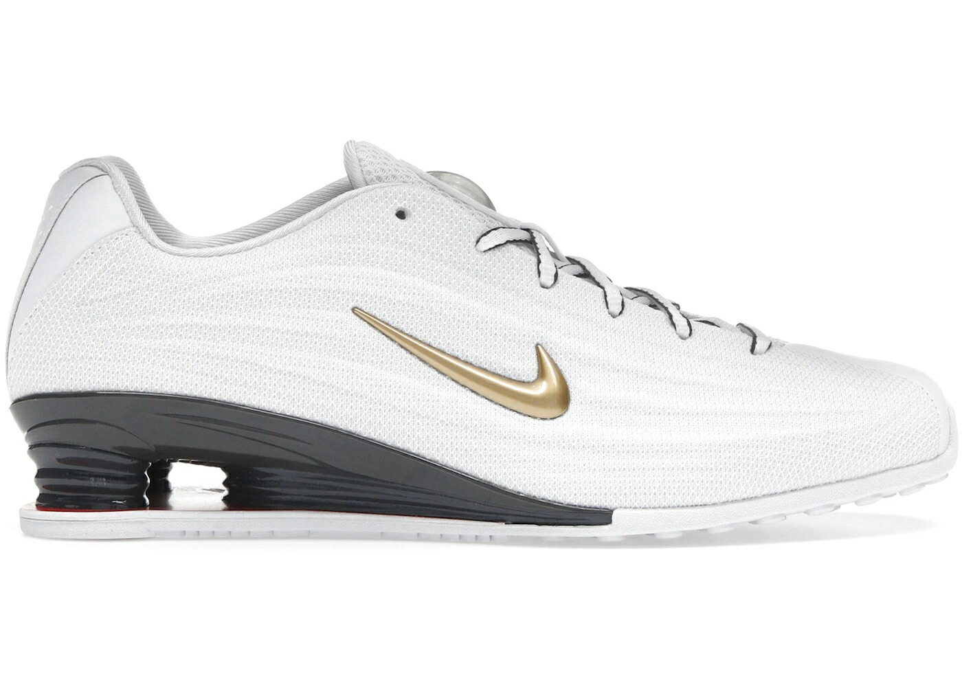 ナイキ ショックス 白色 ホワイト ゴールド 黒色 ブラック WOMEN スニーカー レディース NIKE SHOX Z WHITE METALLIC GOLD (WOMEN) / WHITE METALLIC GOLD BLACK