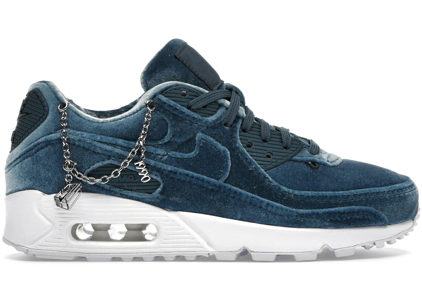 ナイキ マックス 緑 グリーン 銀色 シルバー 白色 ホワイト エアマックス WOMEN スニーカー レディース NIKE AIR MAX 90 LUCKY CHARMS ASH GREEN (WOMEN) / ASH GREEN METALLIC SILVER WHITE