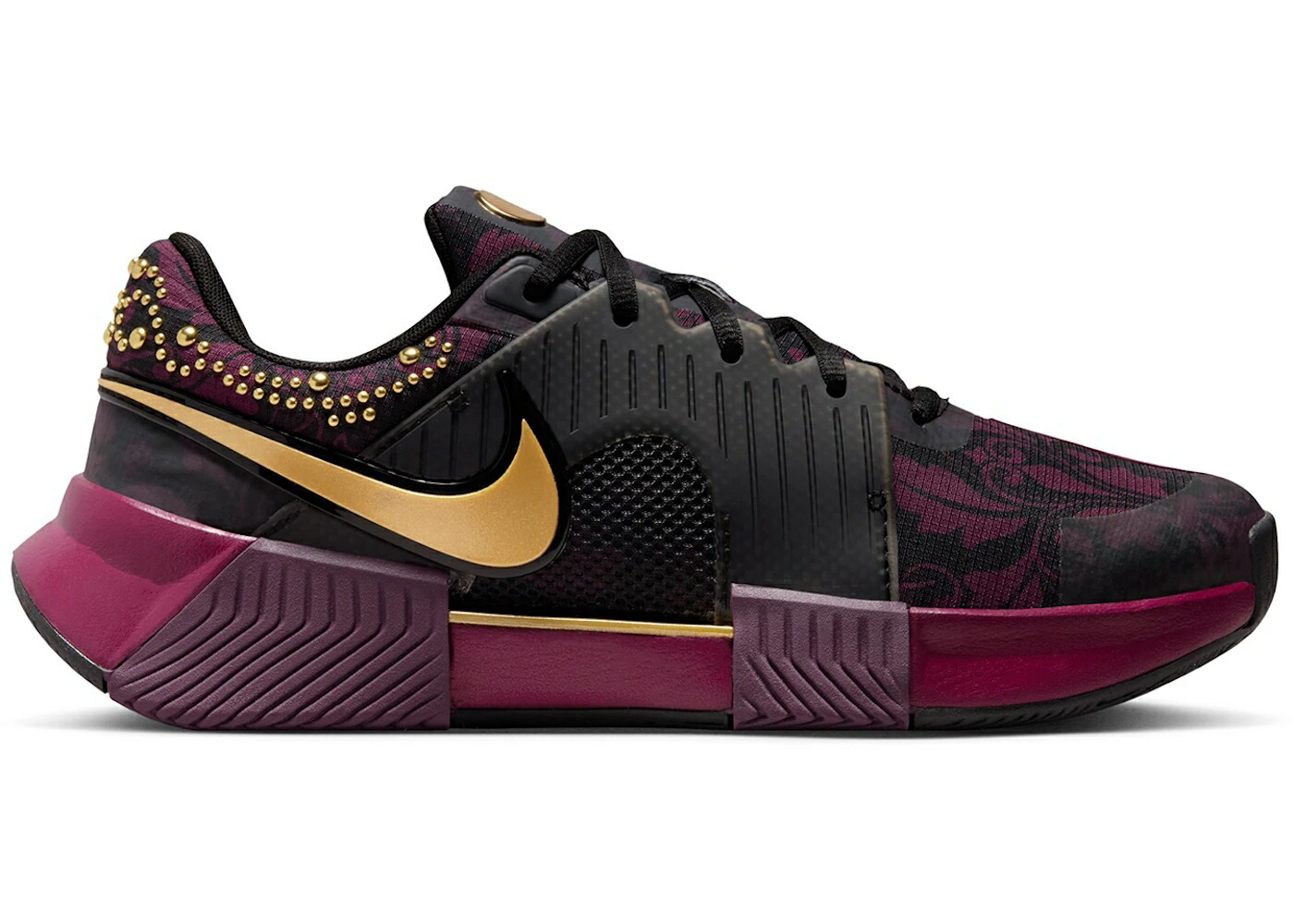 ナイキ 望遠レンズ 割り増し金 黒いこと 黒いこと ゴールド WOMEN\u0027S スニーカー レディース NIKE ZOOM GP CHALLENGE 1 HC PREMIUM NAOMI OSAKA BORDEAUX (WOMEN\u0027S) / BORDEAUX BLACK METALLIC GOLD