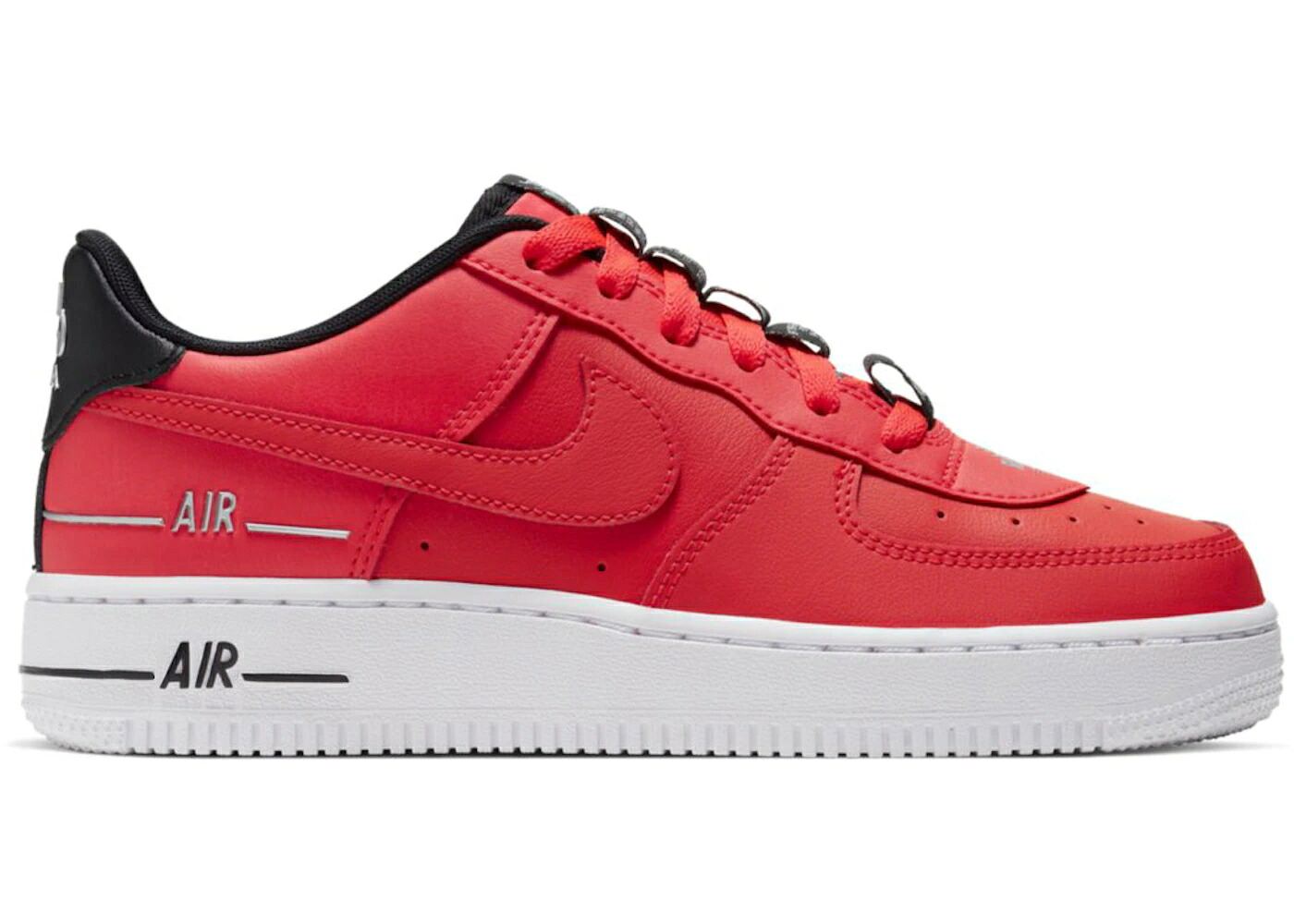 ナイキ レーザ クリムゾン 黒いこと 黒いこと 白いこと 白いこと 空軍 お坊っちゃん キッズ NIKE AIR FORCE 1 LV8 3 LASER CRIMSON (GS) / LASER CRIMSON BLACK WHITE LASER もの言う花 マタニティ スニーカー
