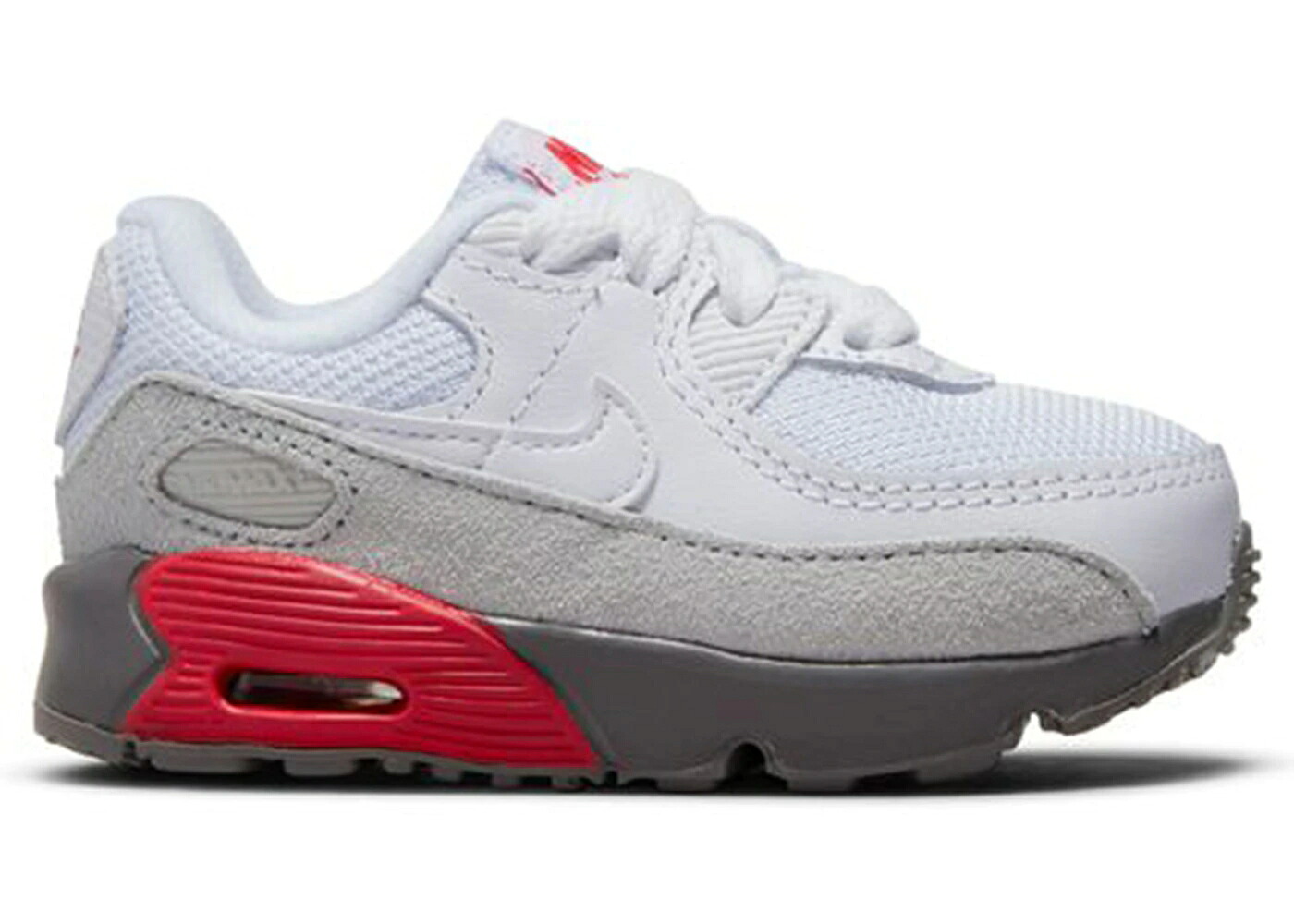ナイキ マックス 白色 ホワイト 銀色 シルバー エアマックス ジュニア キッズ NIKE AIR MAX 90 WHITE FLAT PEWTER (TD) / WHITE LIGHT SILVER FLAT PEWTER 44,200円