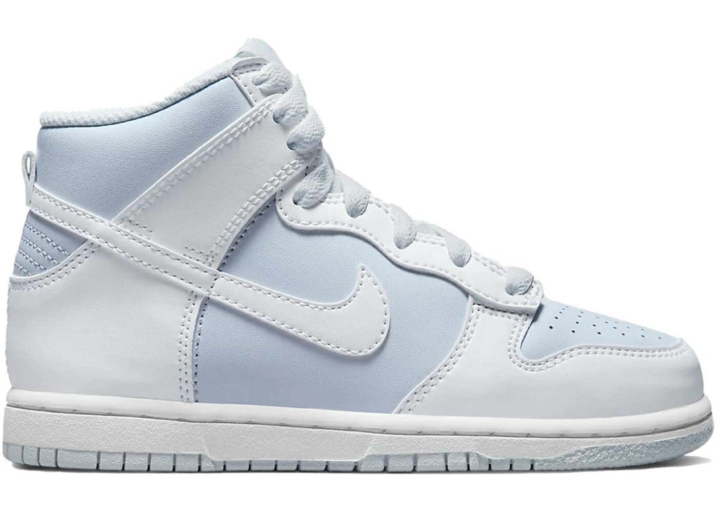 ナイキ ダンク ハイ 白色 ホワイト ピュア プラチナム ダンクハイ ジュニア キッズ NIKE DUNK HIGH SUMMIT WHITE PURE PLATINUM (PS) / SUMMIT WHITE SUMMIT WHITE PURE ベビー マタニティ スニーカー