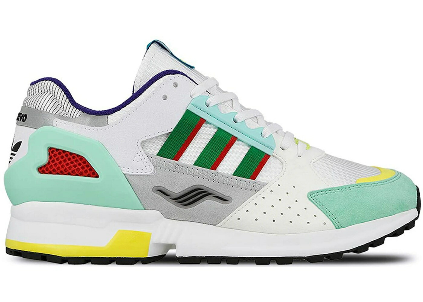 アディダス 白いこと 白いこと 緑 緑であること 10.000C スニーカー メンズ ADIDAS ZX OVERKILL I CAN IF WANT / FOOTWEAR WHITE GREEN CLEAR MINT メンズ靴-靴