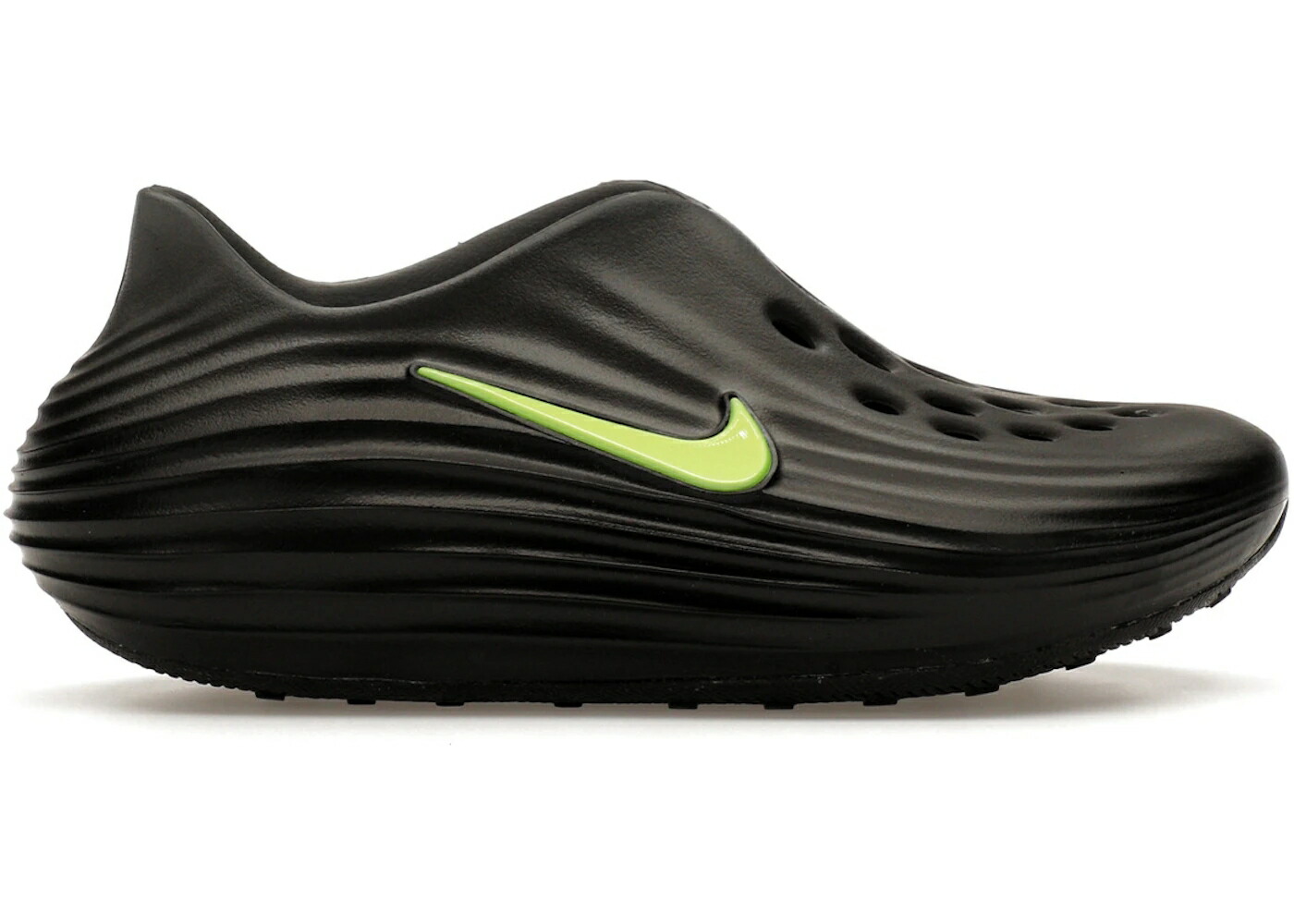 ナイキ 黒色 ブラック クール 灰色 グレー ジュニア キッズ NIKE REACTX REJUVEN8 BLACK COOL GREY VOLT (GS) / BLACK COOL GREY VOLT ベビー マタニティ スニーカー