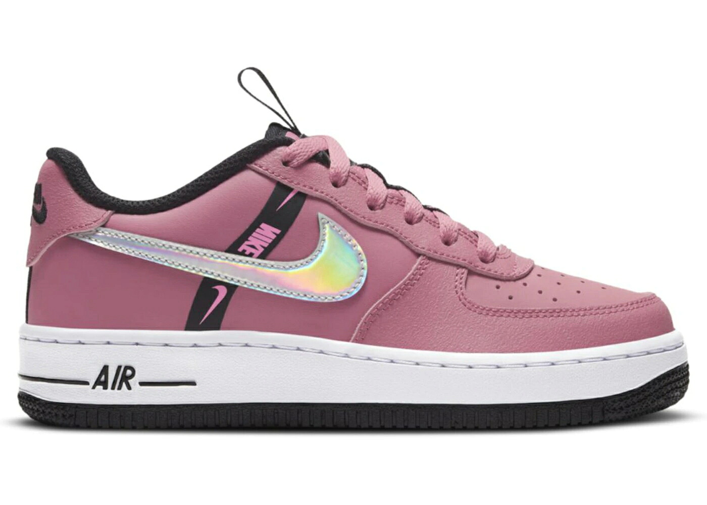 ナイキ 黒色 ブラック ピンク エアフォース ジュニア キッズ NIKE AIR FORCE 1 LOW LV8 KSA WORLDWIDE PACK DESERT BERRY BLACK (GS) / DESERT BERRY BLACK PINK GLOW ベビー マタニティ スニーカー