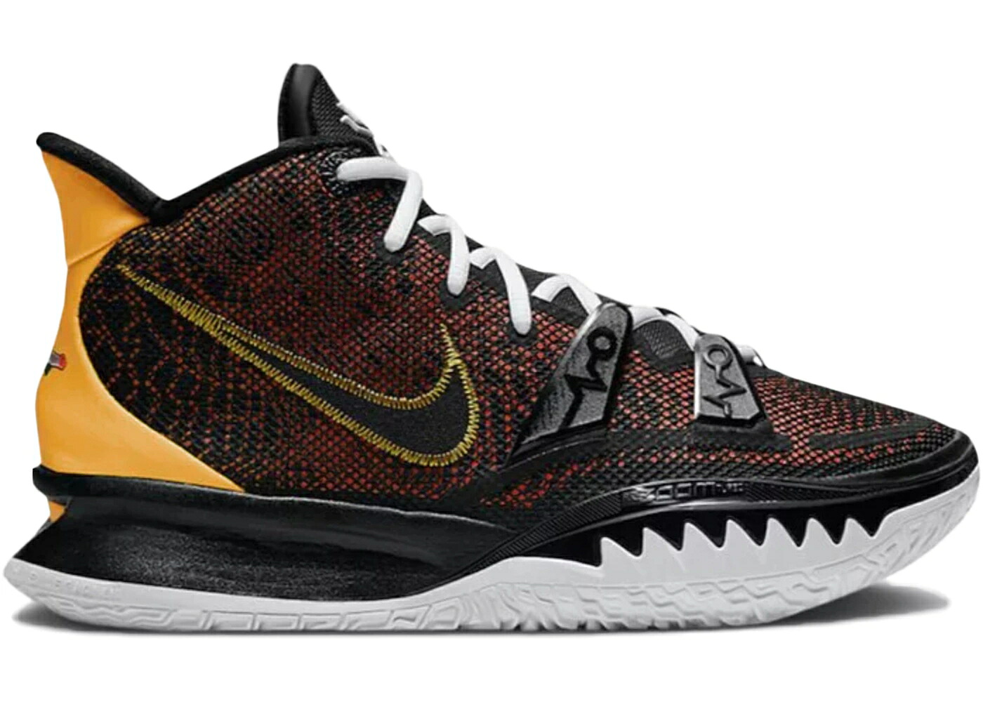 ナイキ カイリー 黒いこと 黒いこと ゴールド 野球クラブ お坊っちゃん キッズ NIKE KYRIE 7 RAYGUNS (GS) / BLACK UNIVERSITY GOLD TEAM もの言う花 マタニティ スニーカー