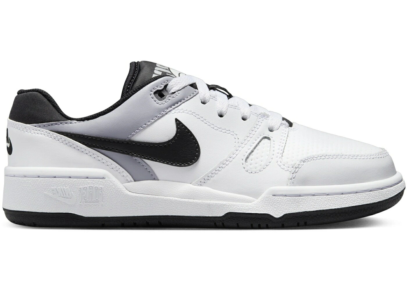ナイキ 白いこと 白いこと 黒いこと 黒いこと 御坊っちゃん キッズ NIKE FULL FORCE LOW WHITE PEWTER BLACK (GS) / WHITE PEWTER BLACK BLACK もの言う花 マタニティ スニーカー