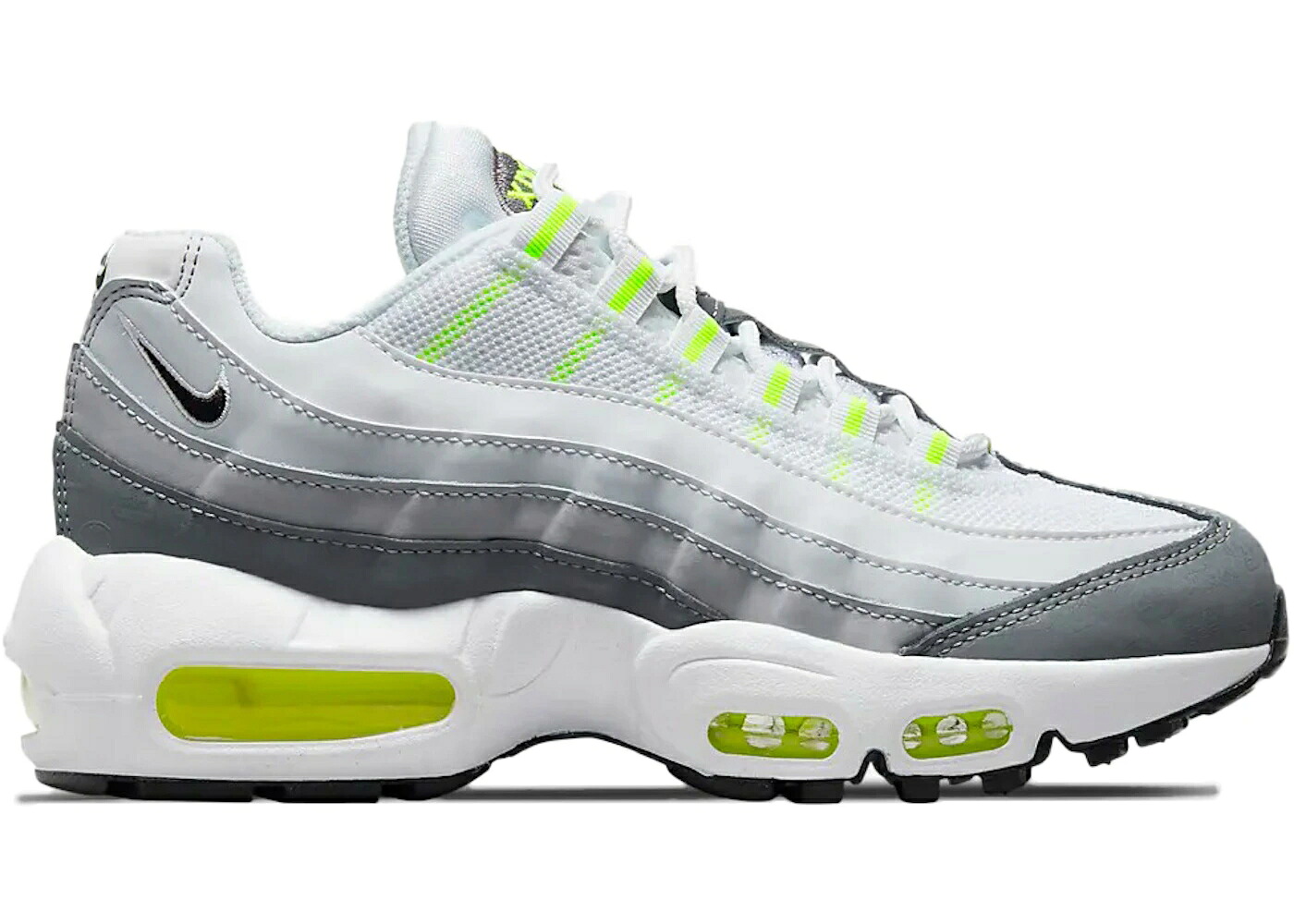 ナイキ マックス 白いこと 白いこと 薄墨色 薄墨色 エア湖マックス 御坊っちゃん キッズ NIKE AIR MAX 95 RECRAFT WHITE GREY VOLT (GS) / WHITE GREY VOLT もの言う花 マタニティ スニーカー
