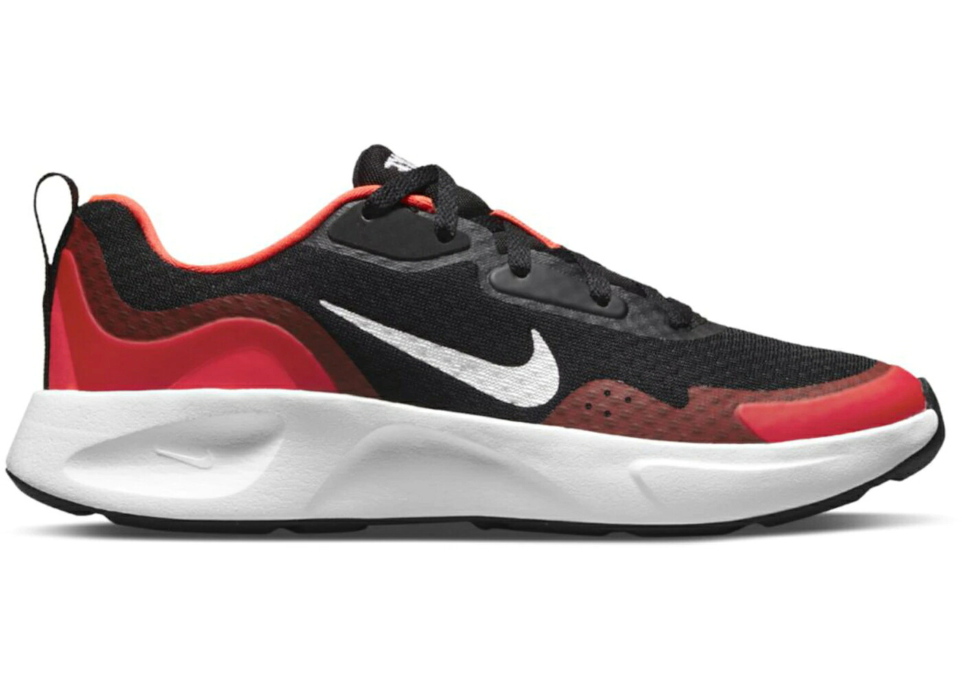 ナイキ 黒いこと 黒いこと 赤 赤いこと お坊っちゃん キッズ NIKE WEARALLDAY BRED (GS) / BLACK UNIVERSITY RED BRIGHT もの言う花 マタニティ スニーカー