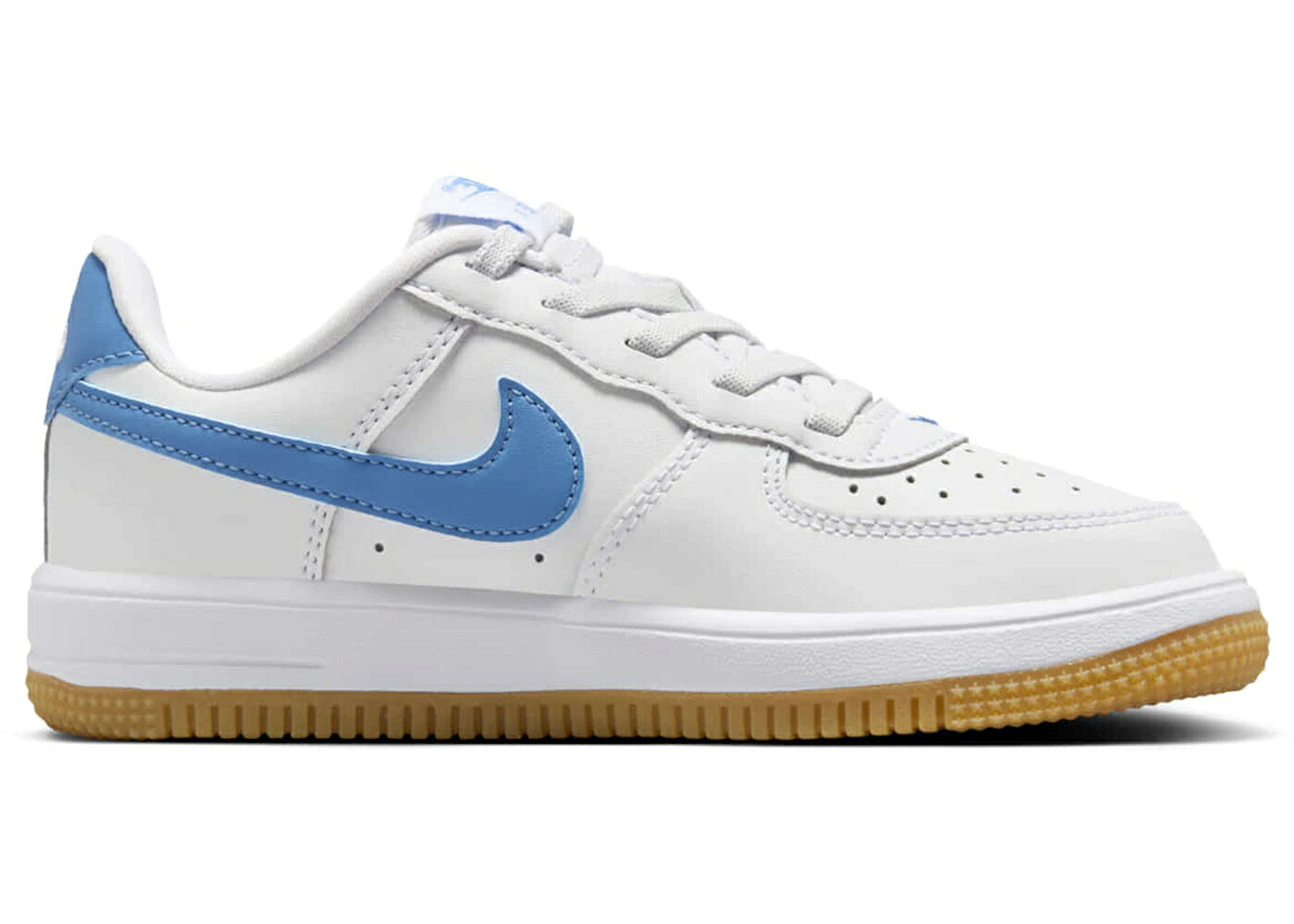 ナイキ 白いこと 白いこと 赤銅色 赤銅色 青味 青み 空軍 御坊っちゃん キッズ NIKE AIR FORCE 1 LOW EASYON WHITE GUM LIGHT BROWN BLUE BEYOND (なおなお書き) / WHITE GUM LIGHT BROWN BLUE もの言う花 マタニティ スニーカー