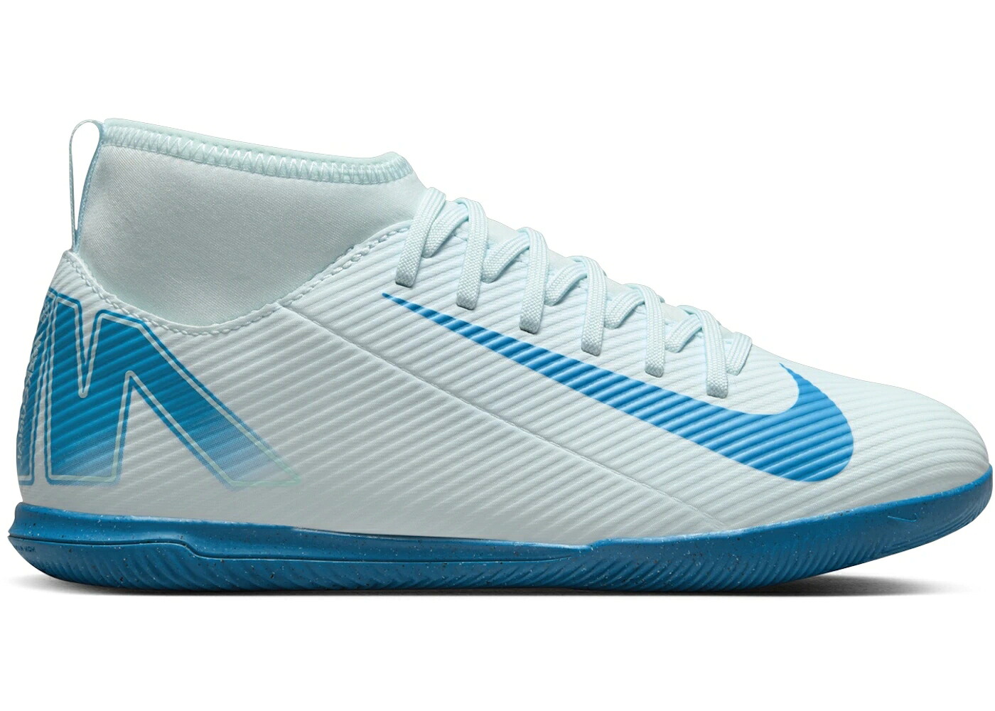 ナイキ クラブ 青色 ブルー ジュニア キッズ NIKE MERCURIAL SUPERFLY 10 CLUB IC GLACIER BLUE ORBIT (GS) / GLACIER BLUE BLUE ORBIT ベビー マタニティ スニーカー