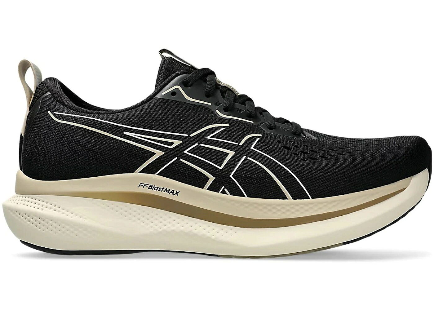 アシックス マックス 黒いこと 黒いこと スニーカー メンズ ASICS GLIDERIDE MAX BLACK OATMEAL / BLACK OATMEAL