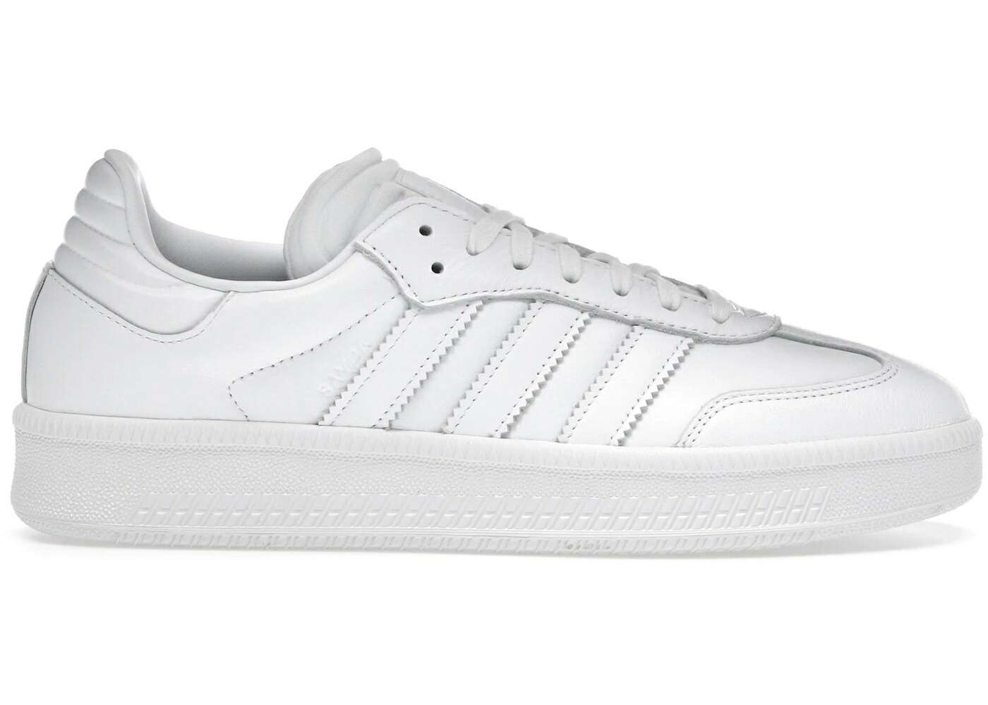 アディダス サンバ 白色 ホワイト スニーカー メンズ ADIDAS SAMBA XLG TRIPLE WHITE / CLOUD WHITE CLOUD WHITE CLOUD