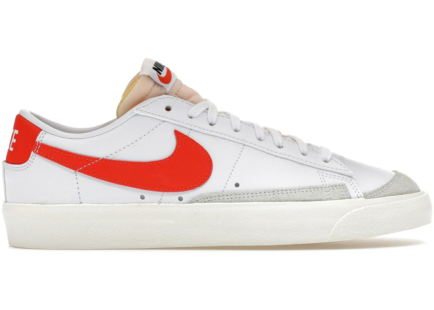 ナイキ ブレイザー ビンテージ ヴィンテージ 白色 ホワイト チーム 橙 オレンジ スニーカー メンズ NIKE BLAZER LOW 77 VINTAGE WHITE TEAM ORANGE / WHITE TEAM ORANGE WHITE SAIL