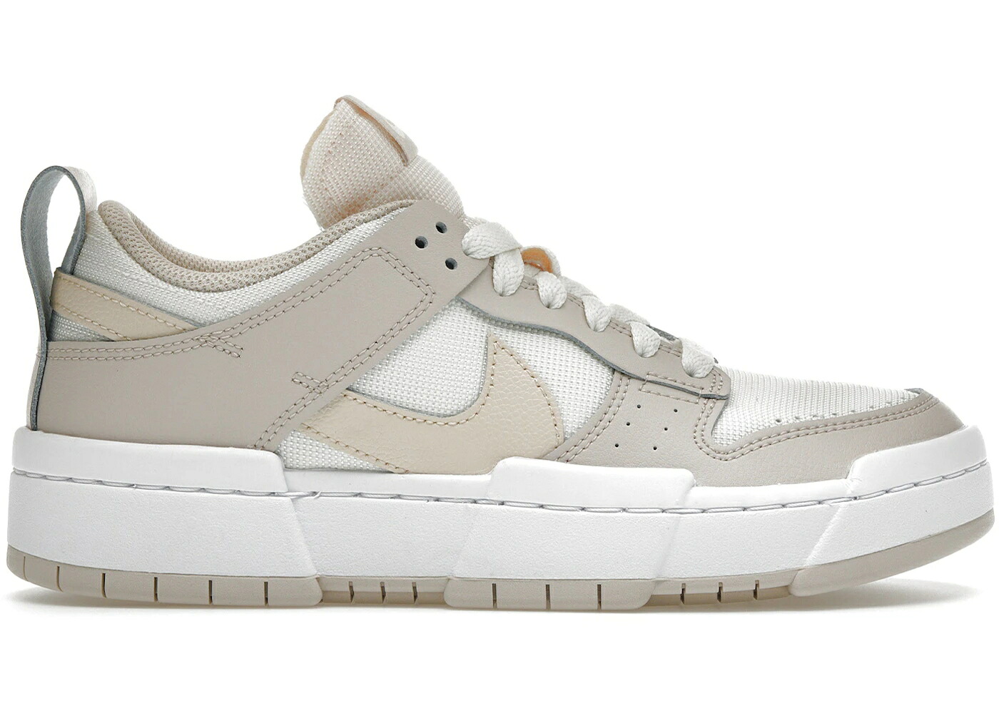 ナイキ ダンク 砂色 サンド パール 白色 ホワイト ダンクロー WOMEN'S スニーカー レディース NIKE DUNK LOW DISRUPT SAIL DESERT SAND (WOMEN'S) / SAIL PEARL WHITE DESERT SAND