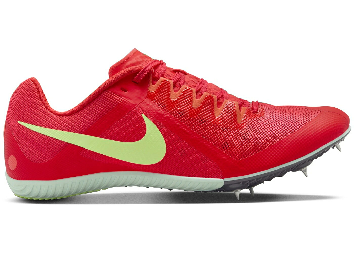 ナイキ ズーム ライバル クリムゾン ライム ブラスト スニーカー メンズ NIKE ZOOM RIVAL BRIGHT CRIMSON LIME BLAST BARELY VOLT WASHED CORAL / BRIGHT CRIMSON LIME BLAST BARELY