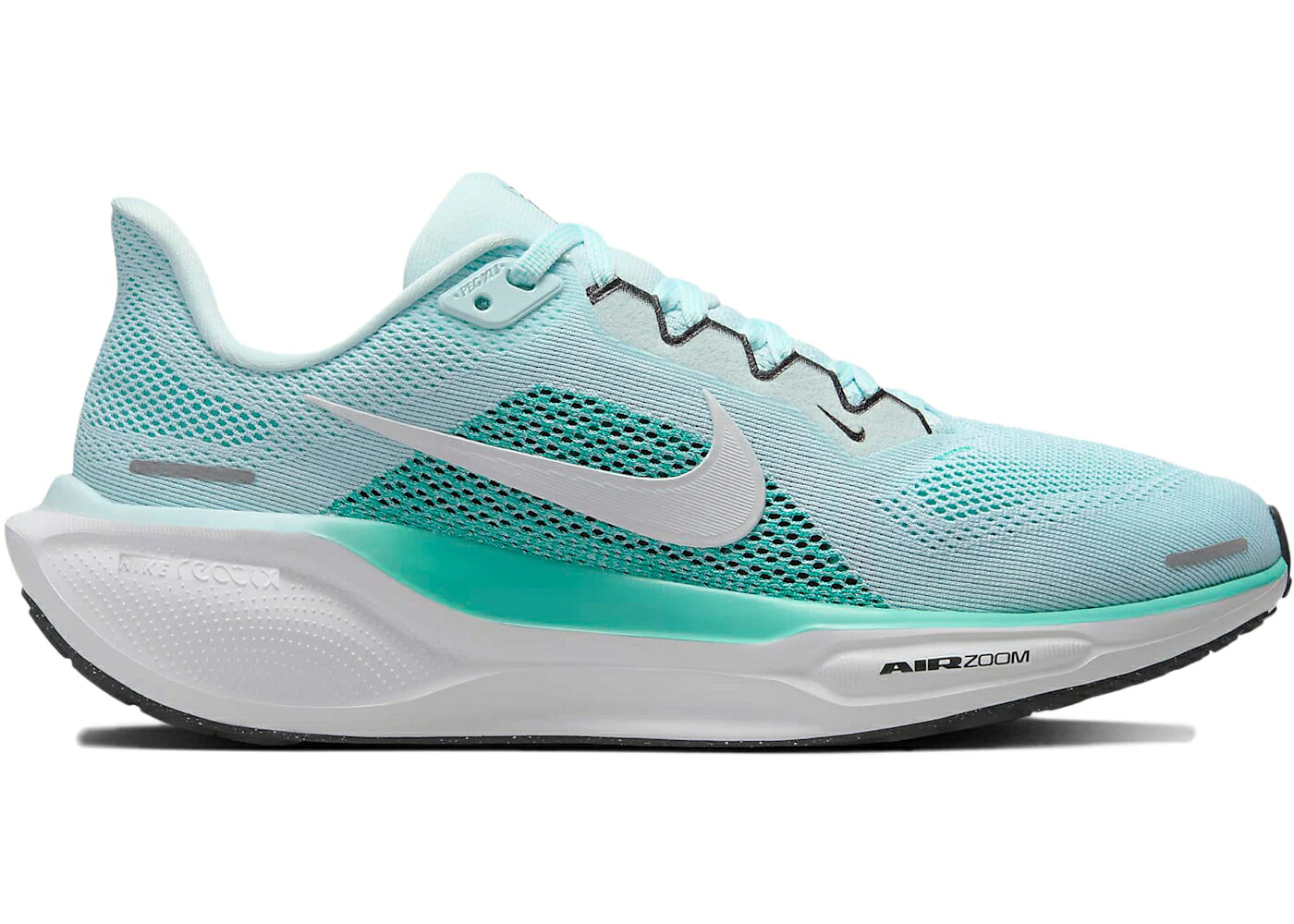 ナイキ ズーム ペガサス 青色 ブルー 緑 グリーン 黒色 ブラック ズームペガサス WOMEN'S スニーカー レディース NIKE AIR ZOOM PEGASUS 41 GLACIER BLUE (WOMEN'S) / GLACIER BLUE GREEN FROST BLACK