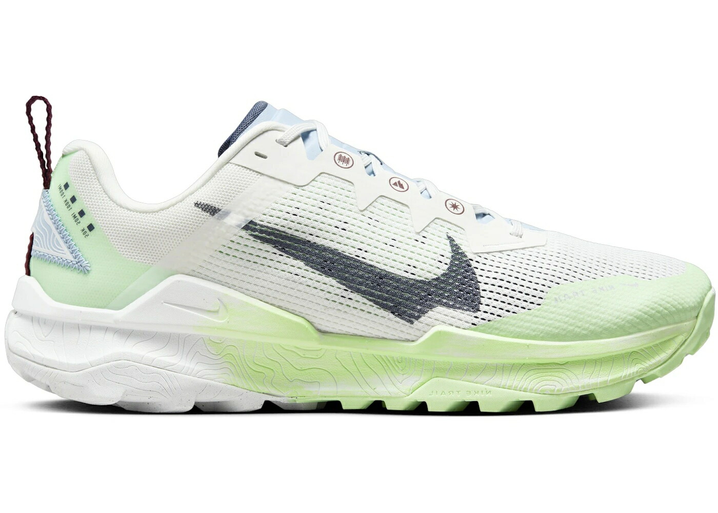 ナイキ 白いこと 白いこと 緑 緑であること 青味 青み サンダー スニーカー メンズ NIKE WILDHORSE 8 SUMMIT WHITE VAPOR GREEN LIGHT ARMORY BLUE THUNDER / SUMMIT WHITE VAPOR GREEN LIGHT