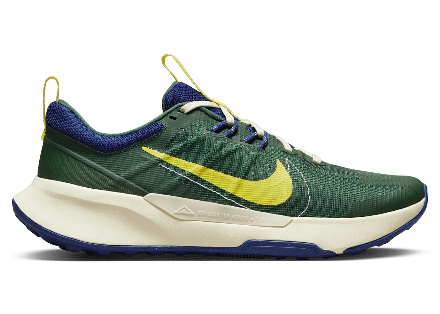 ナイキ 緑 グリーン ディープ 青色 ブルー 黄色 イエロー ストライク スニーカー メンズ NIKE JUNIPER TRAIL 2 GORGE GREEN DEEP ROYAL BLUE COCONUT MILK YELLOW STRIKE / GORGE GREEN DEEP ROYAL BLUE｜スニケス