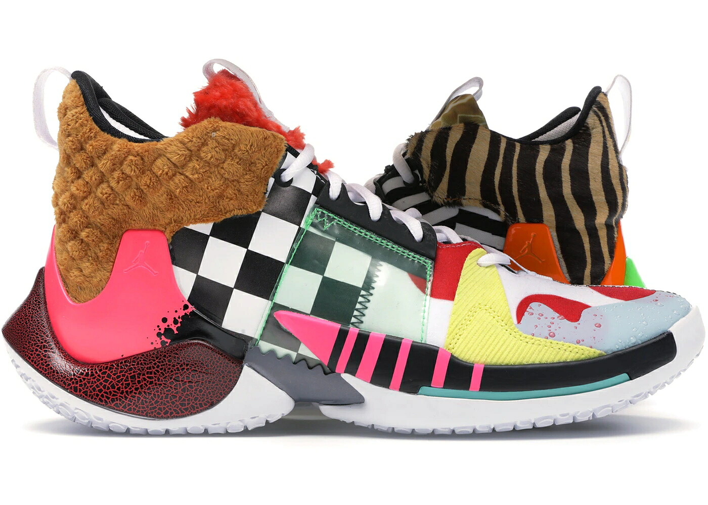 ナイキ ジョーダン ZER0.2 スニーカー メンズ JORDAN WHY NOT OWN THE CHAOS / MULTI COLOR MULTI COLOR MULTI