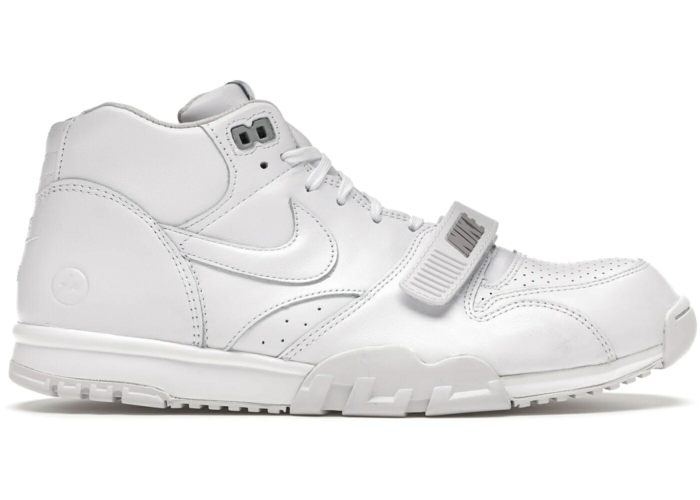 ナイキ トレーナー 白色 ホワイト 灰色 グレー エアトレーナー スニーカー メンズ NIKE AIR TRAINER 1 FRAGMENT WHITE / WHITE WOLF GREY WHITE