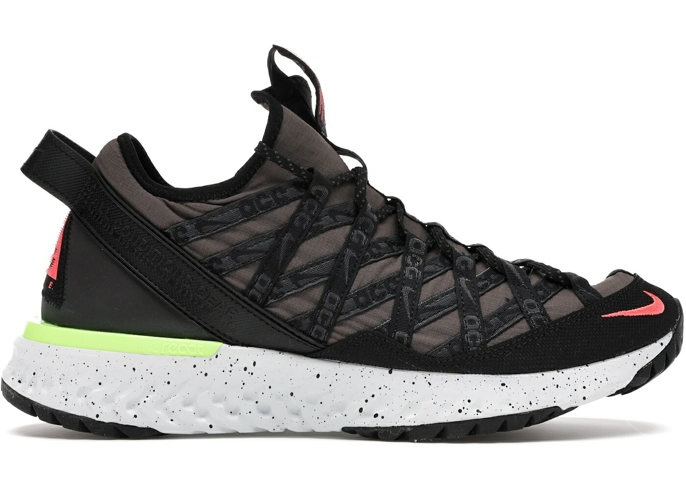 ナイキ リアクト クリムゾン スニーカー メンズ NIKE ACG REACT TERRA GOBE RIDGEROCK / RIDGEROCK FLASH CRIMSON